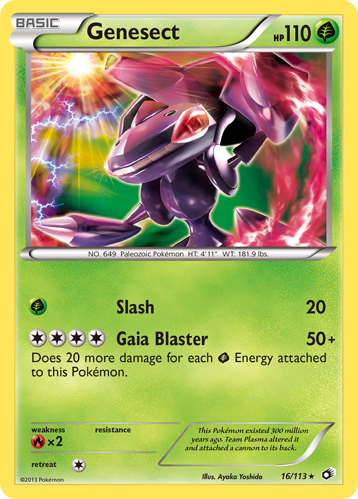 Genesect (16/113) [Black & White: Legendary Treasures] | Rock City Comics