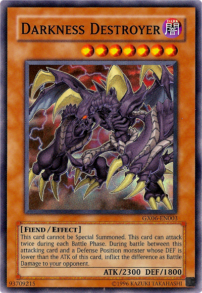 Darkness Destroyer [GX06-EN003] Super Rare | Rock City Comics