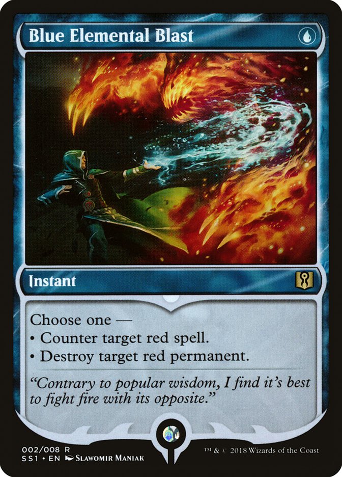 Blue Elemental Blast [Signature Spellbook: Jace] | Rock City Comics