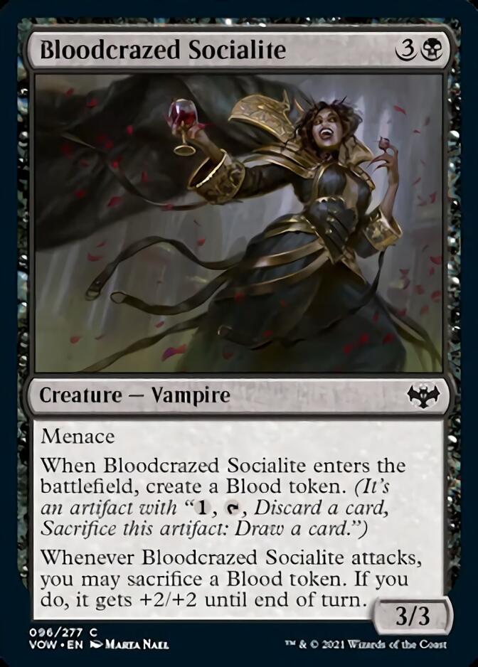 Bloodcrazed Socialite [Innistrad: Crimson Vow] | Rock City Comics