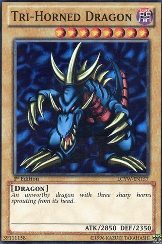 Tri-Horned Dragon [LCYW-EN157] Super Rare | Rock City Comics