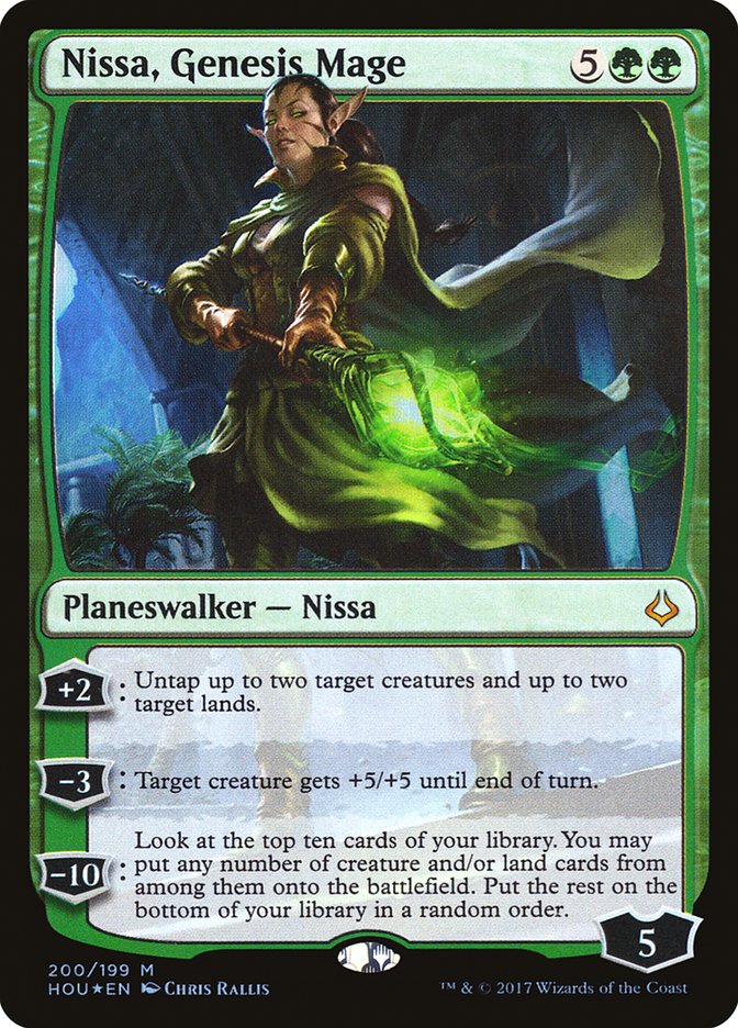 Nissa, Genesis Mage [Hour of Devastation] | Rock City Comics