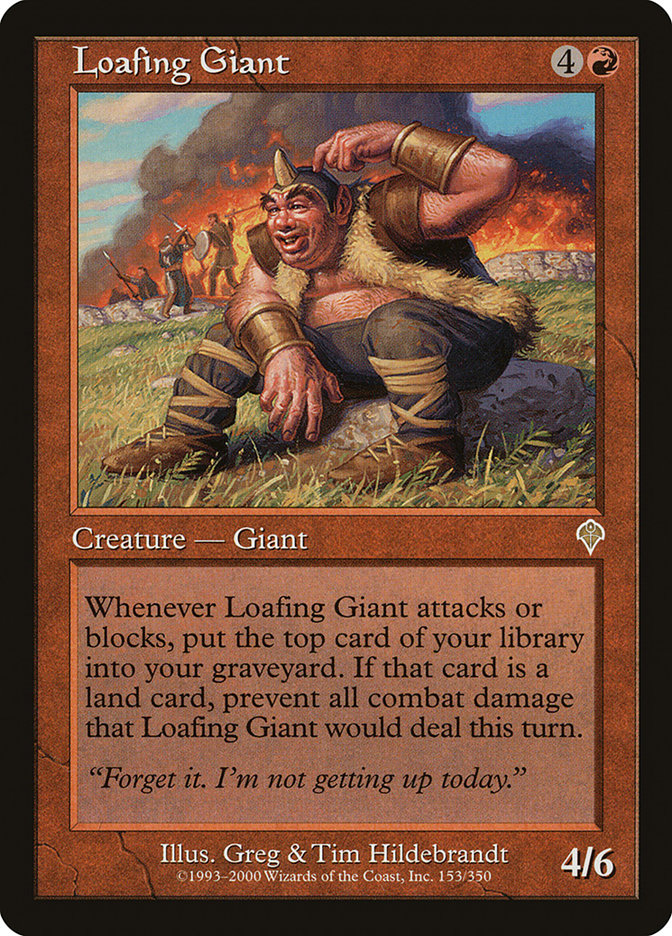 Loafing Giant [Invasion] | Rock City Comics