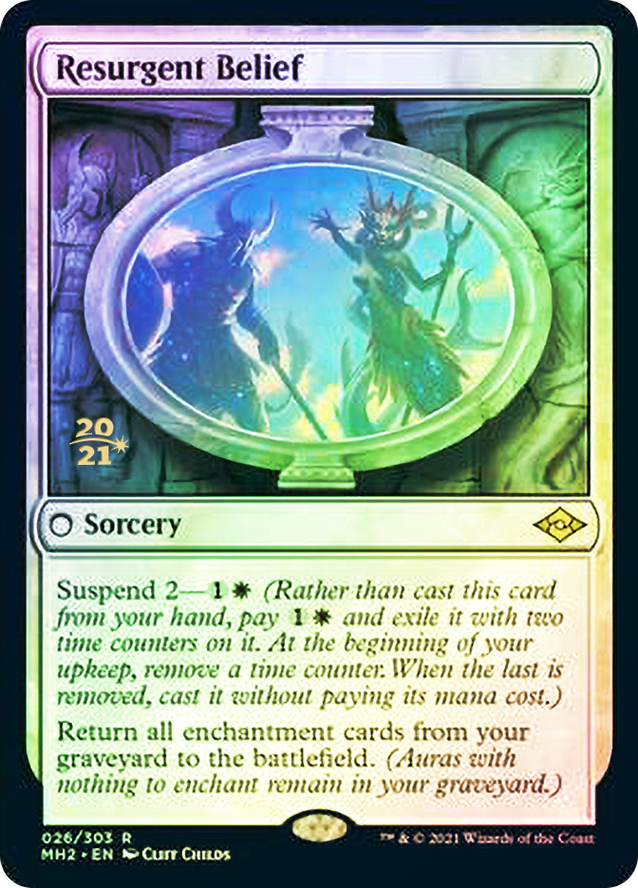 Resurgent Belief [Modern Horizons 2 Prerelease Promos] | Rock City Comics