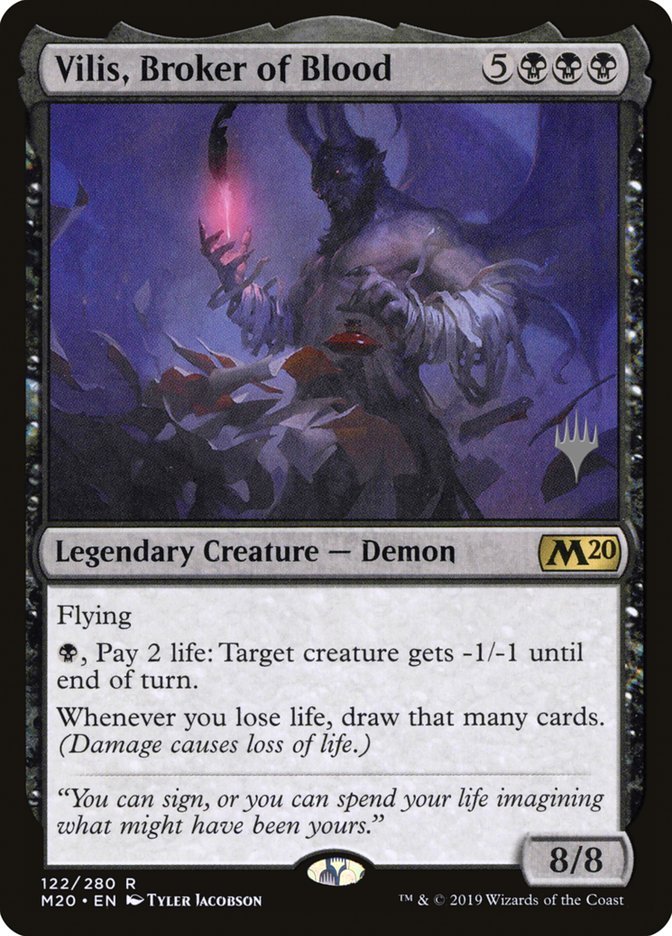 Vilis, Broker of Blood (Promo Pack) [Core Set 2020 Promos] | Rock City Comics