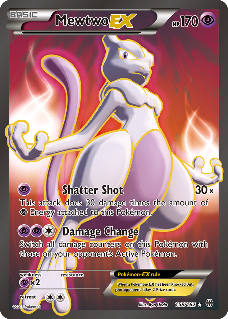 Mewtwo EX (158/162) [XY: BREAKthrough] | Rock City Comics