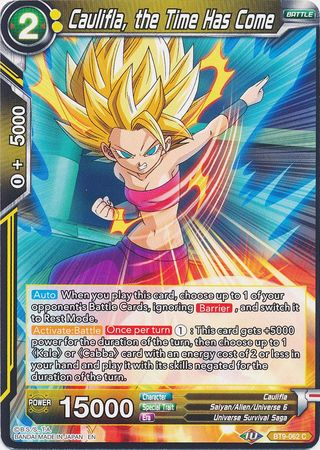 Caulifla, the Time Has Come [BT9-062] | Rock City Comics