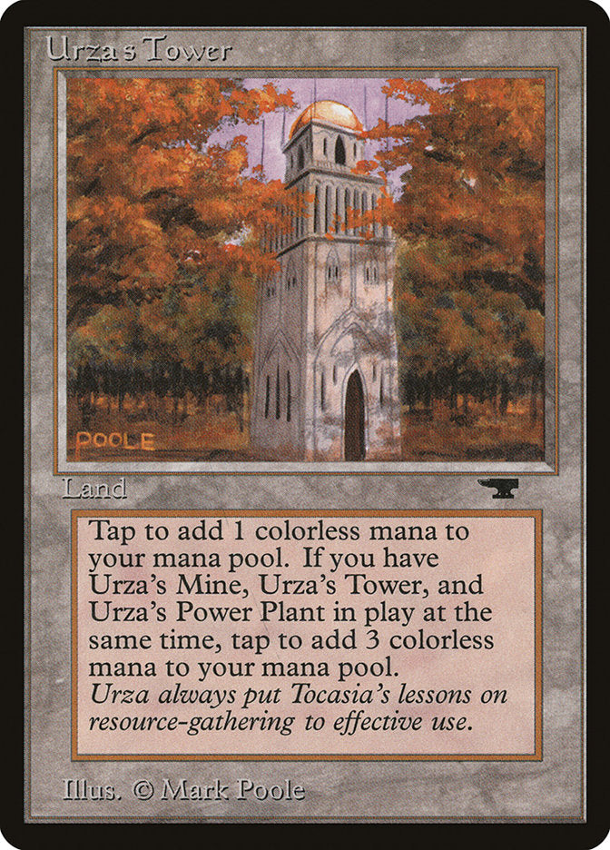 Urza's Tower (Autumn Leaves) [Antiquities] | Rock City Comics