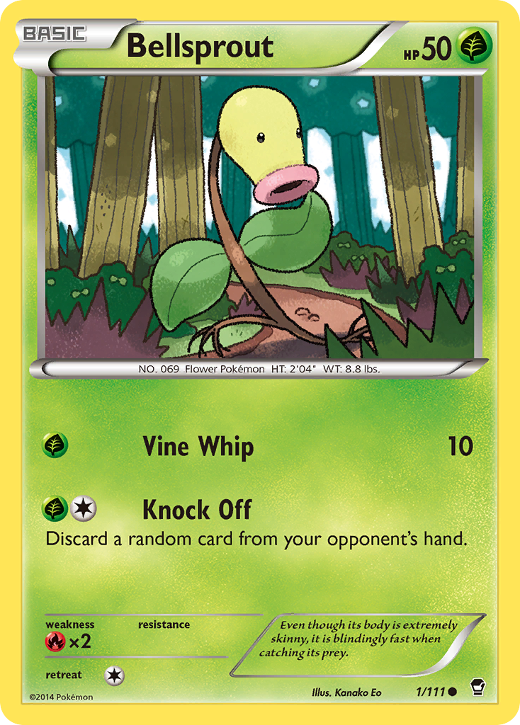 Bellsprout (1/111) [XY: Furious Fists] | Rock City Comics