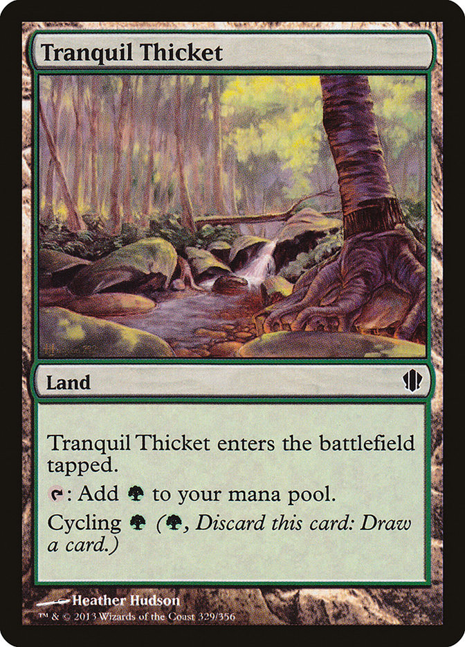 Tranquil Thicket [Commander 2013] | Rock City Comics