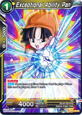 Exceptional Ability Pan [BT11-110] | Rock City Comics