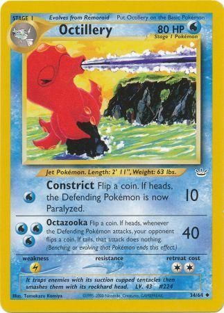 Octillery (34/64) [Neo Revelation Unlimited] | Rock City Comics