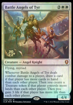 Battle Angels of Tyr [Commander Legends: Battle for Baldur's Gate Prerelease Promos] | Rock City Comics