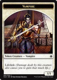 Vampire // Treasure Double-sided Token [Ixalan Tokens] | Rock City Comics