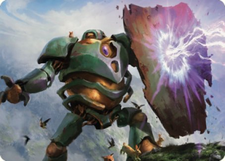 Walking Bulwark Art Card [Dominaria United Art Series] | Rock City Comics
