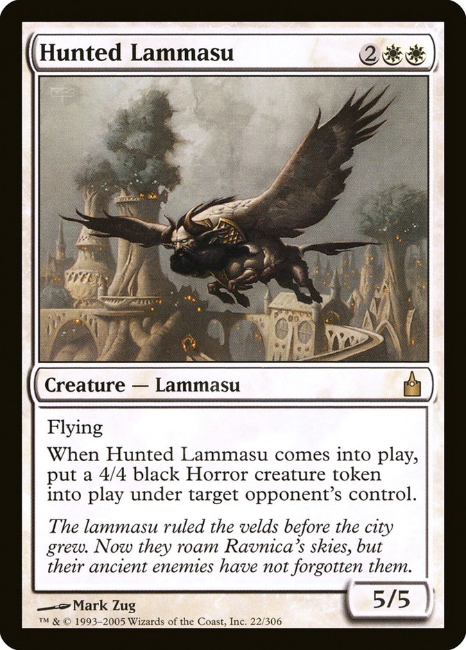 Hunted Lammasu [Ravnica: City of Guilds] | Rock City Comics