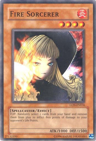 Fire Sorcerer [LON-EN036] Common | Rock City Comics