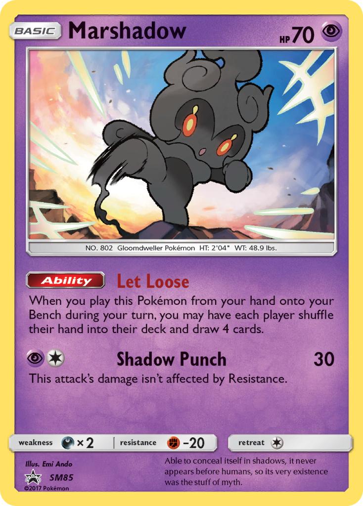 Marshadow (SM85) [Sun & Moon: Black Star Promos] | Rock City Comics