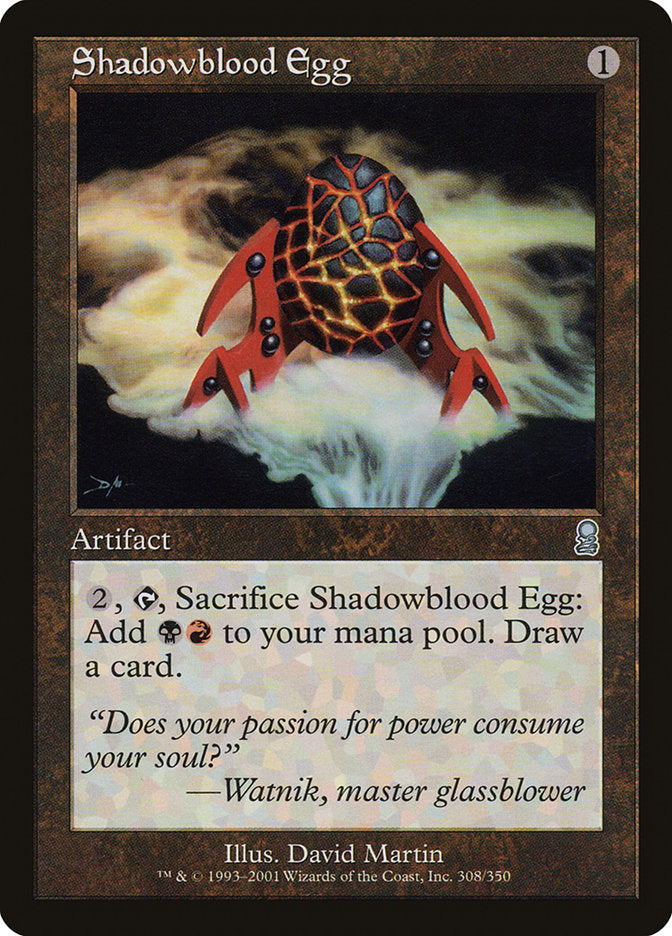 Shadowblood Egg [Odyssey] | Rock City Comics