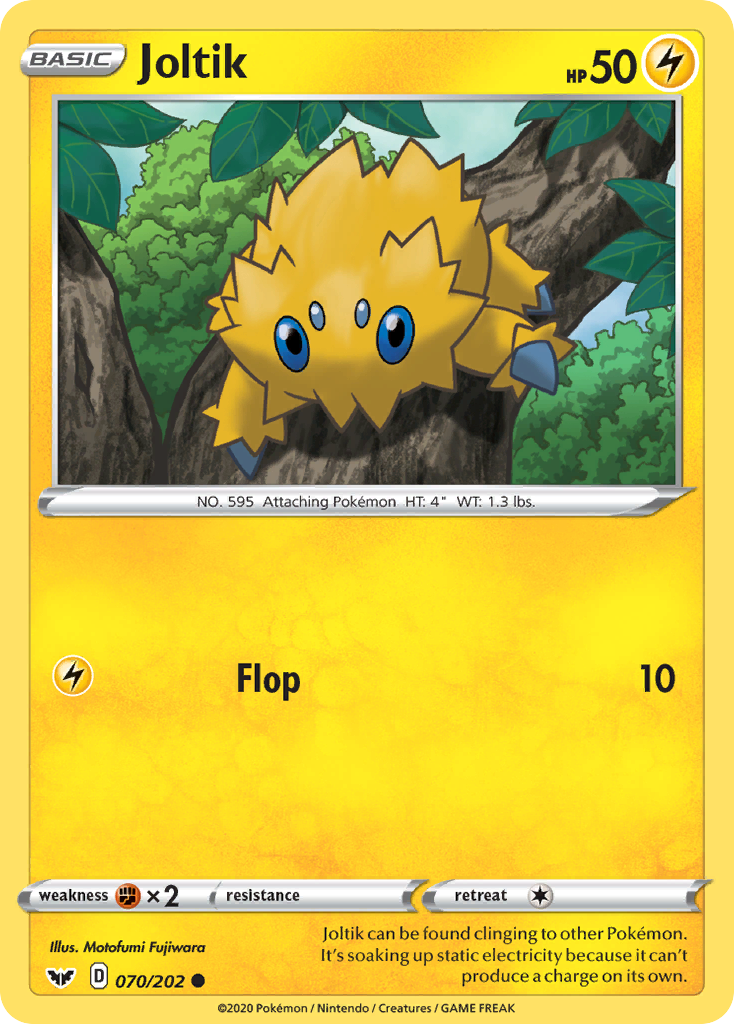 Joltik (070/202) [Sword & Shield: Base Set] | Rock City Comics