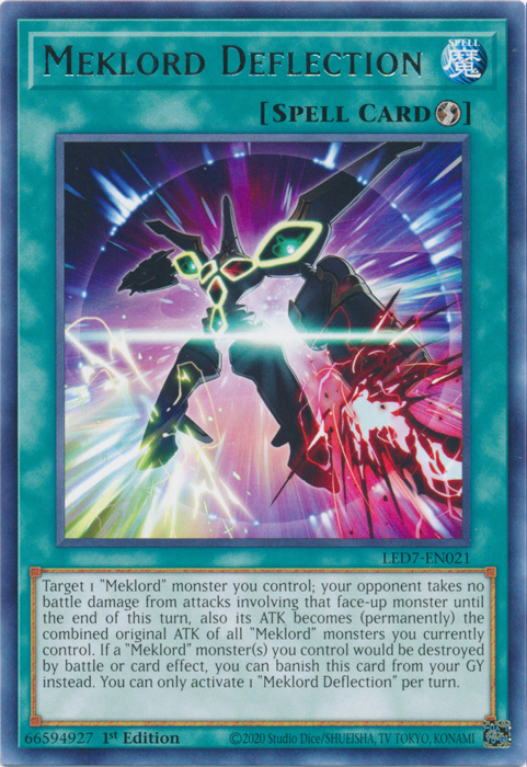 Meklord Deflection [LED7-EN021] Rare | Rock City Comics