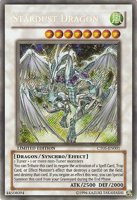 Stardust Dragon [CT05-EN001] Secret Rare | Rock City Comics