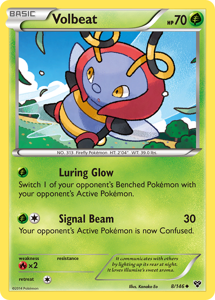 Volbeat (8/146) [XY: Base Set] | Rock City Comics