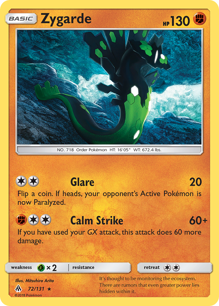 Zygarde (72/131) [Sun & Moon: Forbidden Light] | Rock City Comics