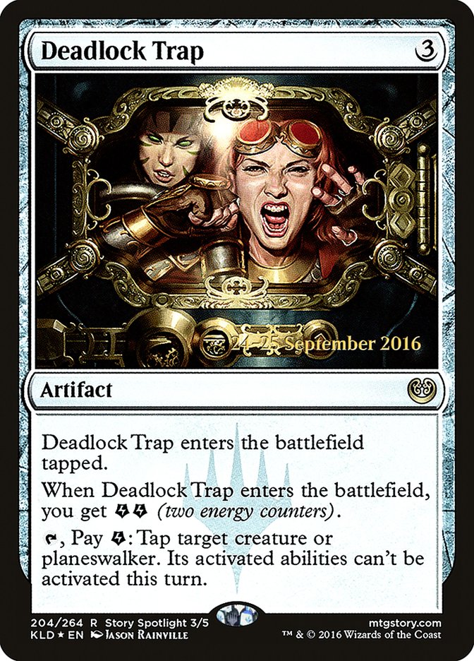 Deadlock Trap  [Kaladesh Prerelease Promos] | Rock City Comics