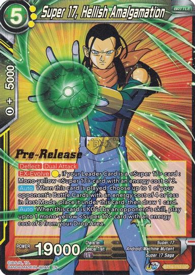 Super 17, Hellish Amalgamation (BT14-113) [Cross Spirits Prerelease Promos] | Rock City Comics