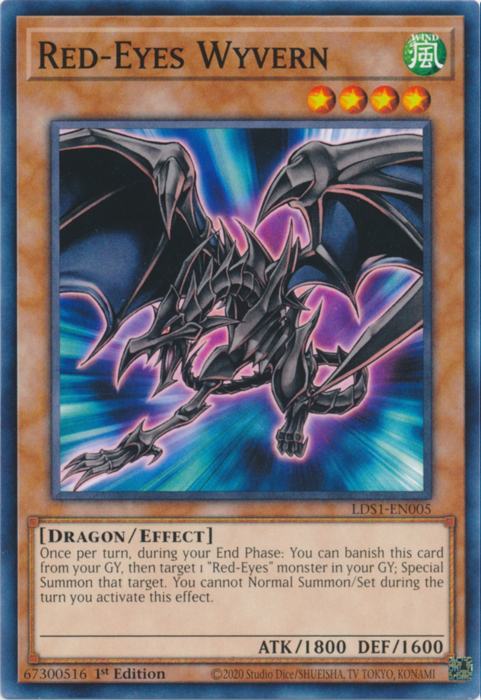 Red-Eyes Wyvern [LDS1-EN005] Common | Rock City Comics