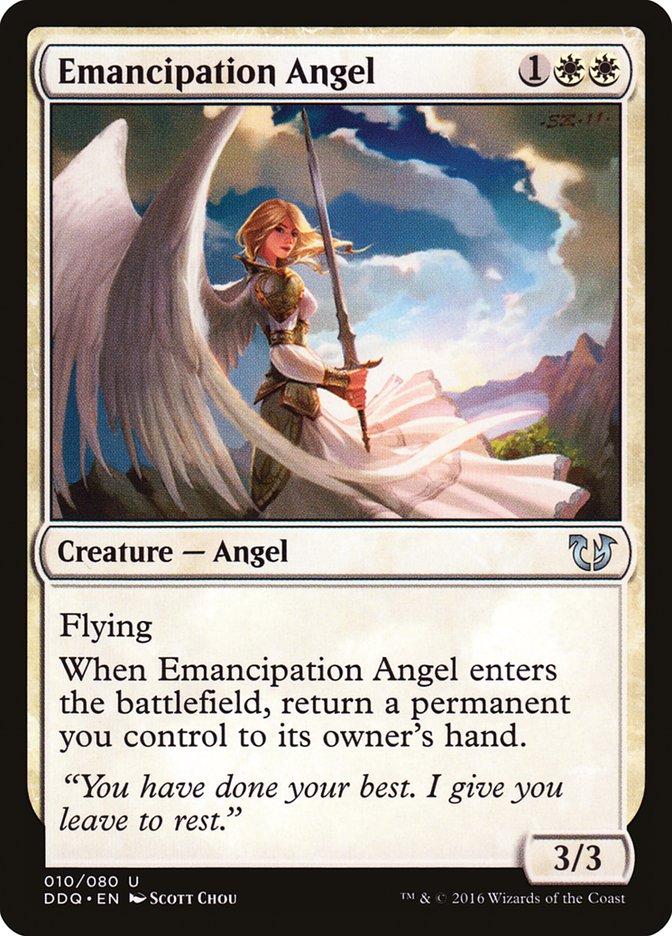 Emancipation Angel [Duel Decks: Blessed vs. Cursed] | Rock City Comics