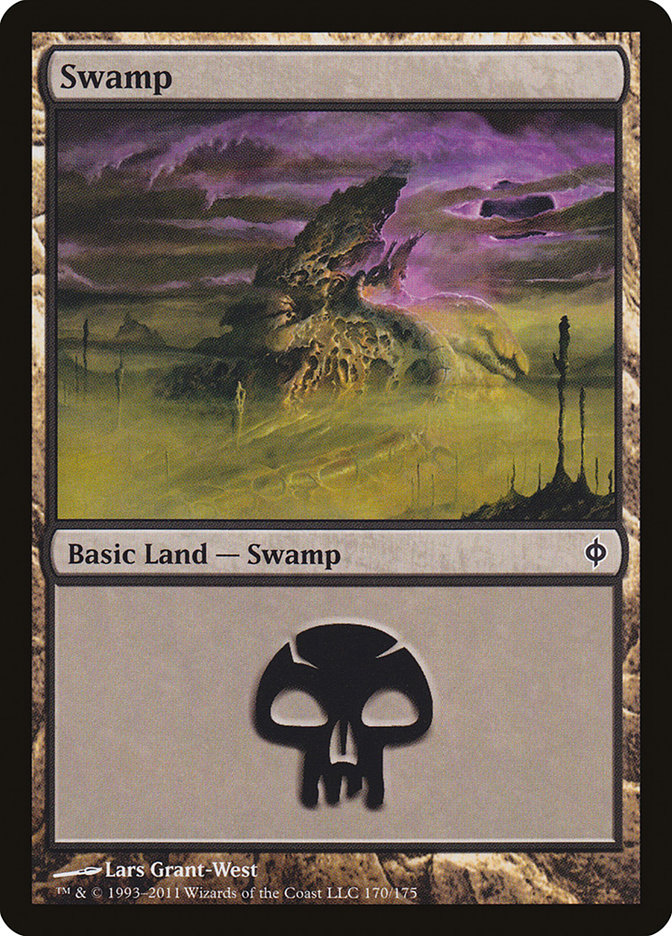 Swamp (170) [New Phyrexia] | Rock City Comics