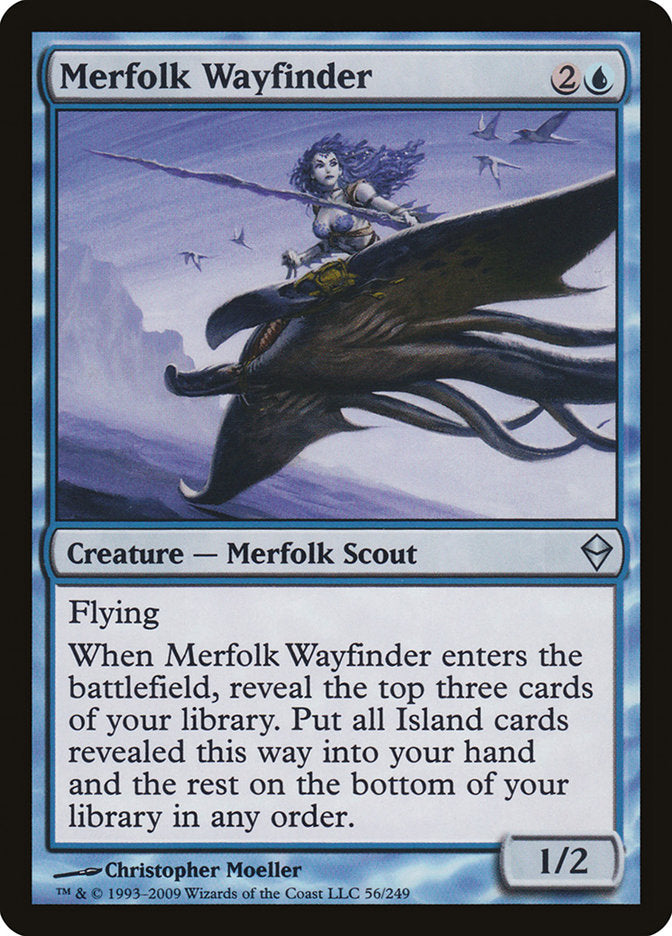 Merfolk Wayfinder [Zendikar] | Rock City Comics