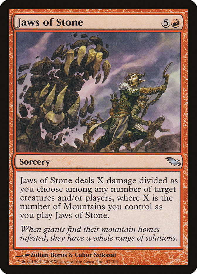 Jaws of Stone [Shadowmoor] | Rock City Comics