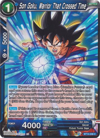 Son Goku, Warrior That Crossed Time [BT10-038] | Rock City Comics