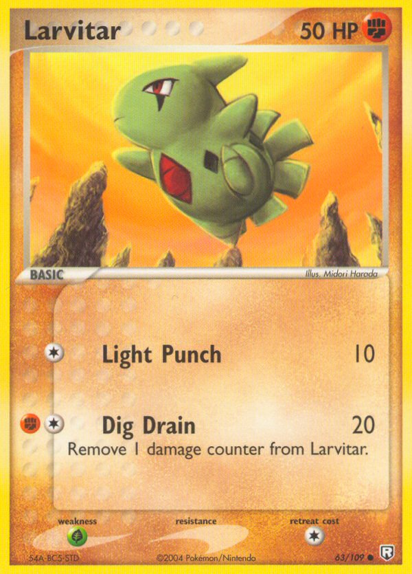 Larvitar (63/109) [EX: Team Rocket Returns] | Rock City Comics