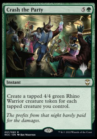 Crash the Party (Promo Pack) [Streets of New Capenna Commander Promos] | Rock City Comics