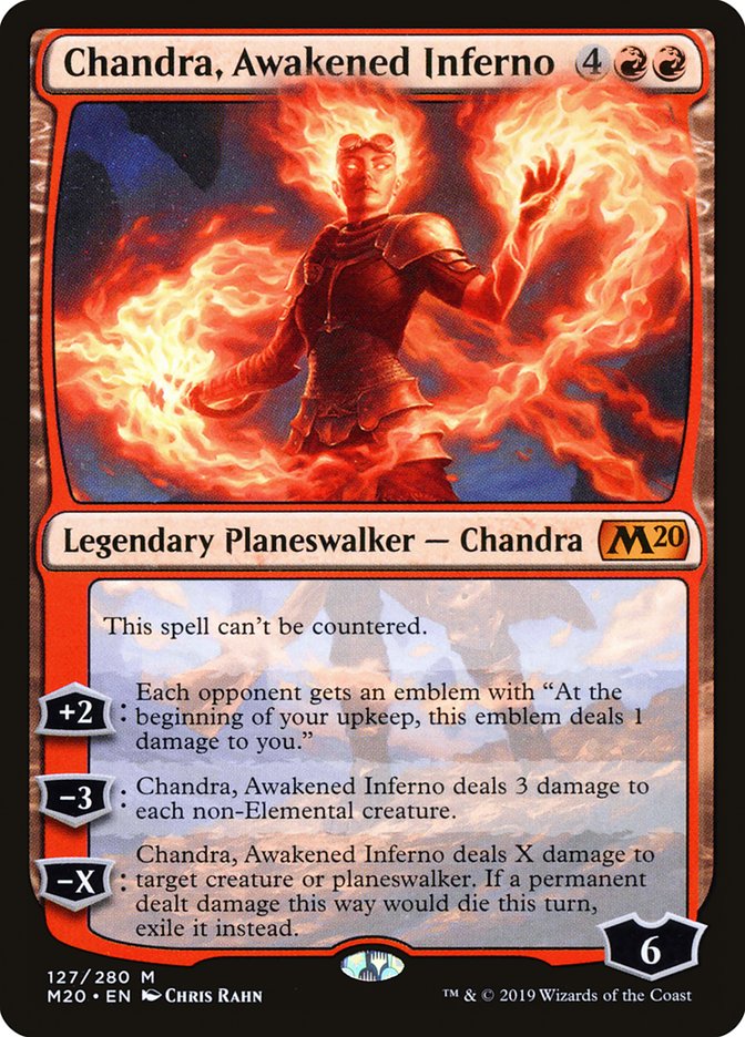 Chandra, Awakened Inferno [Core Set 2020] | Rock City Comics