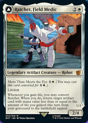 Ratchet, Field Medic // Ratchet, Rescue Racer [Universes Beyond: Transformers] | Rock City Comics