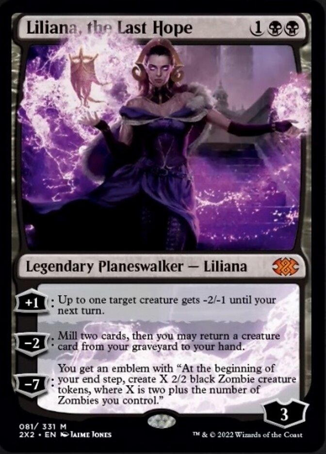 Liliana, the Last Hope [Double Masters 2022] | Rock City Comics