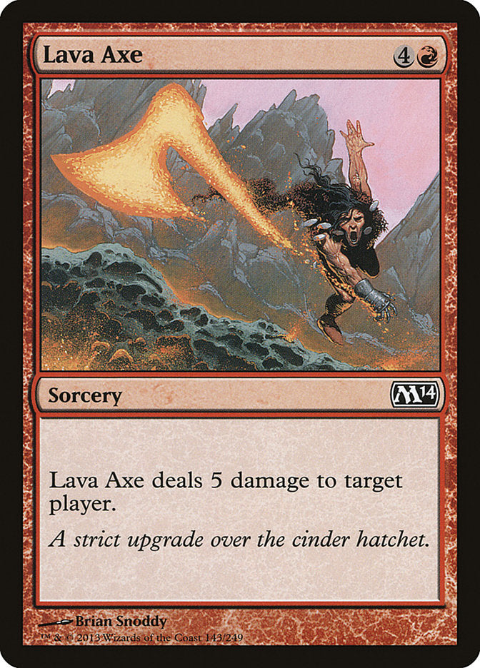 Lava Axe [Magic 2014] | Rock City Comics