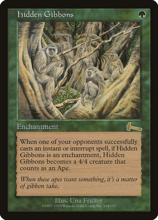 Hidden Gibbons [Urza's Legacy] | Rock City Comics