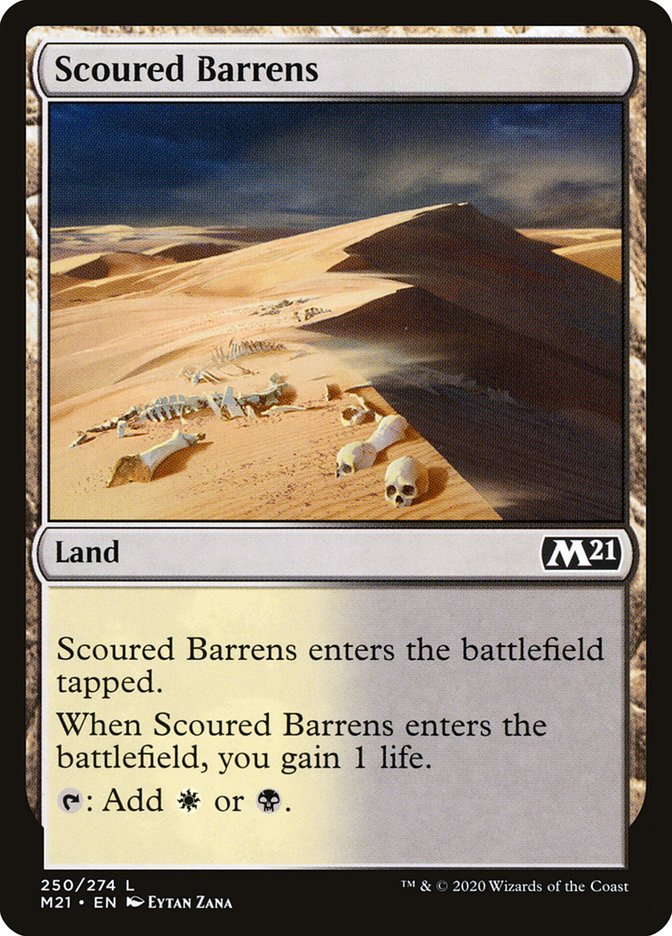 Scoured Barrens [Core Set 2021] | Rock City Comics