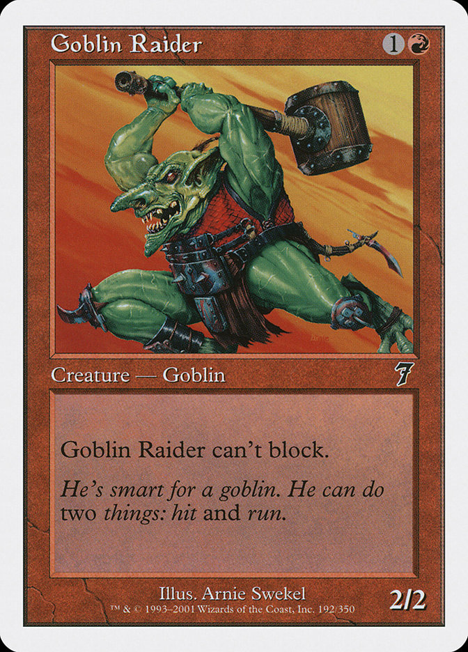 Goblin Raider [Seventh Edition] | Rock City Comics