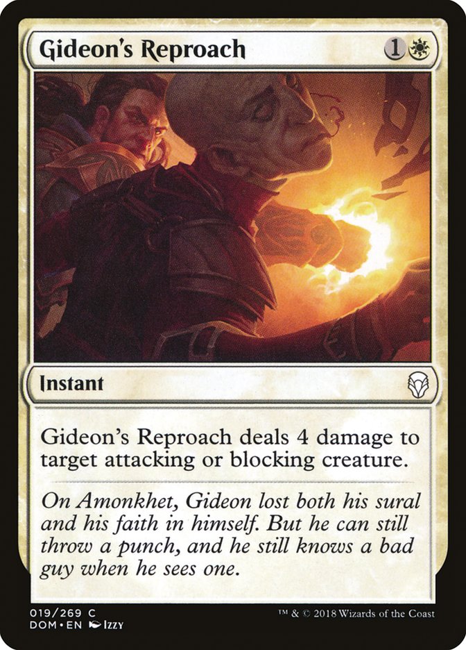 Gideon's Reproach [Dominaria] | Rock City Comics