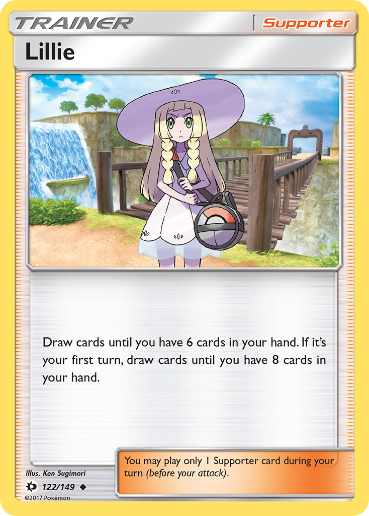 Lillie (122/149) [Sun & Moon: Base Set] | Rock City Comics