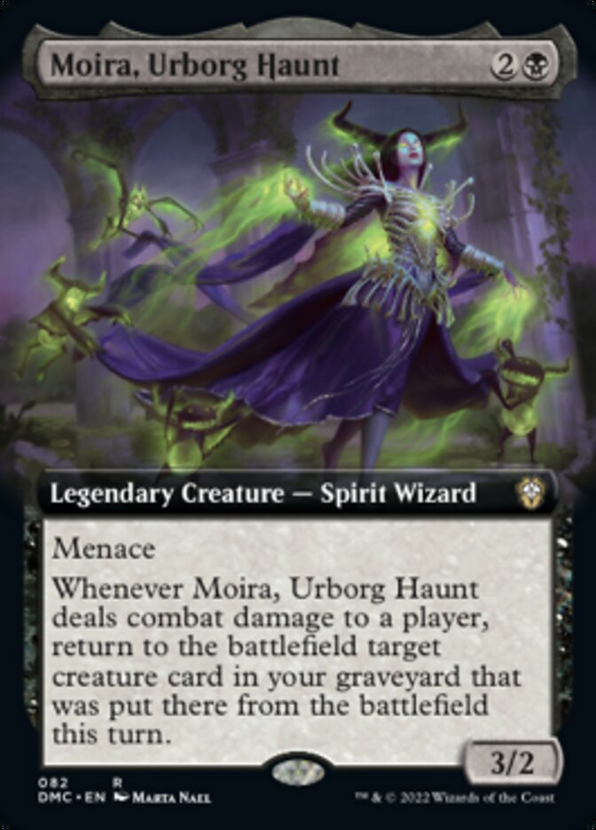 Moira, Urborg Haunt (Extended Art) [Dominaria United Commander] | Rock City Comics