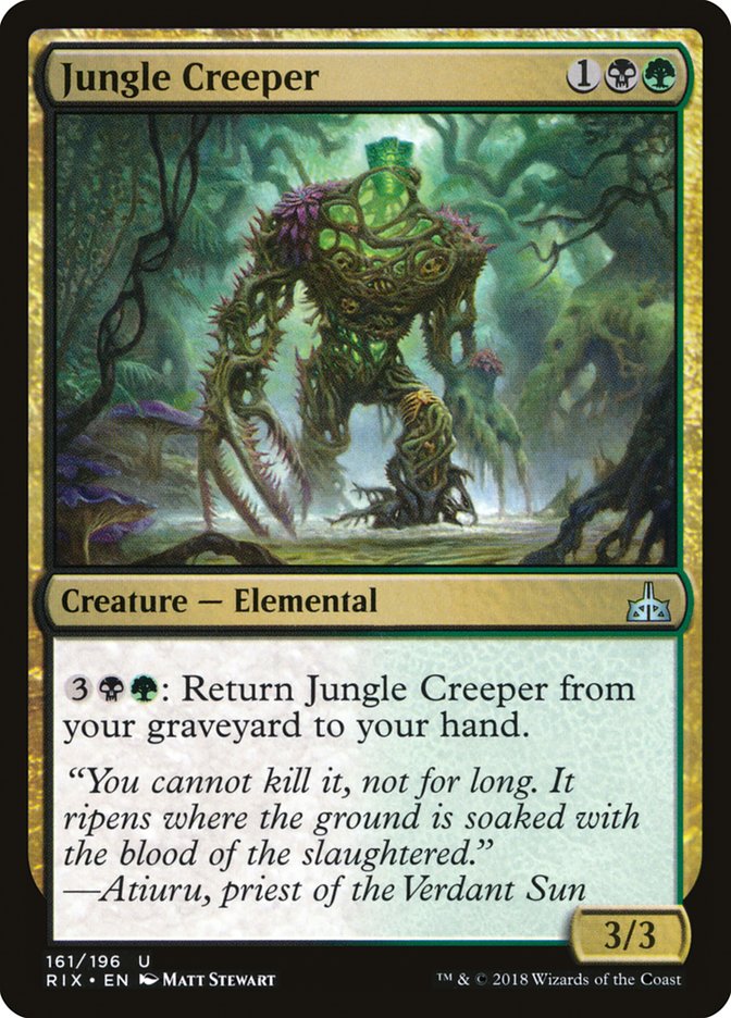 Jungle Creeper [Rivals of Ixalan] | Rock City Comics