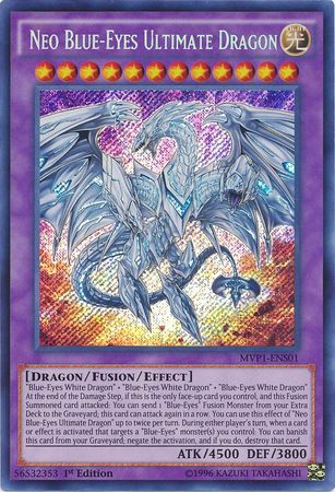 Neo Blue-Eyes Ultimate Dragon [MVP1-ENS01] Secret Rare | Rock City Comics